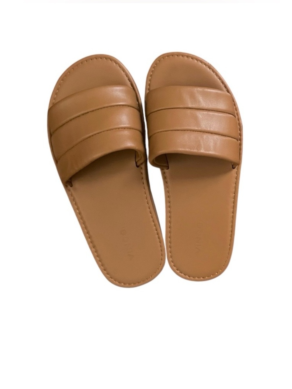 Vince Olina Leather Slide Sandals